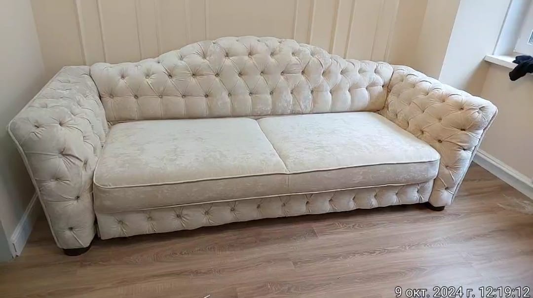 Обивка дивана. Новокубанск