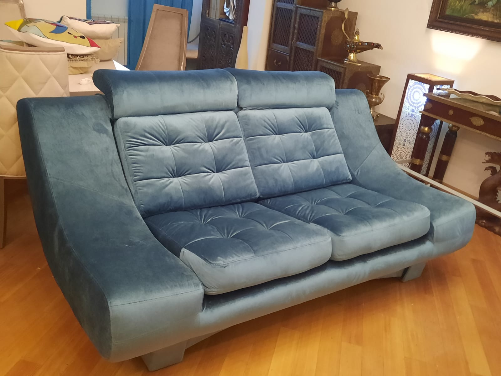 Обивка дивана на дому. Новокубанск