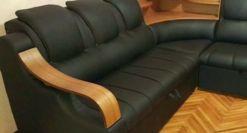 Перетяжка кожаного дивана. Новокубанск
